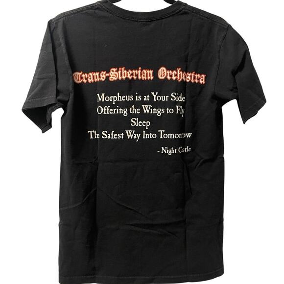 Trans Siberian Orchestra Night Castle Double Sided 2010 Shirt Adult Small - Picture 4 of 4